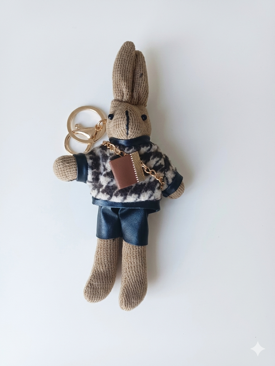 Minimal Tavşan Charm - Valisenter™