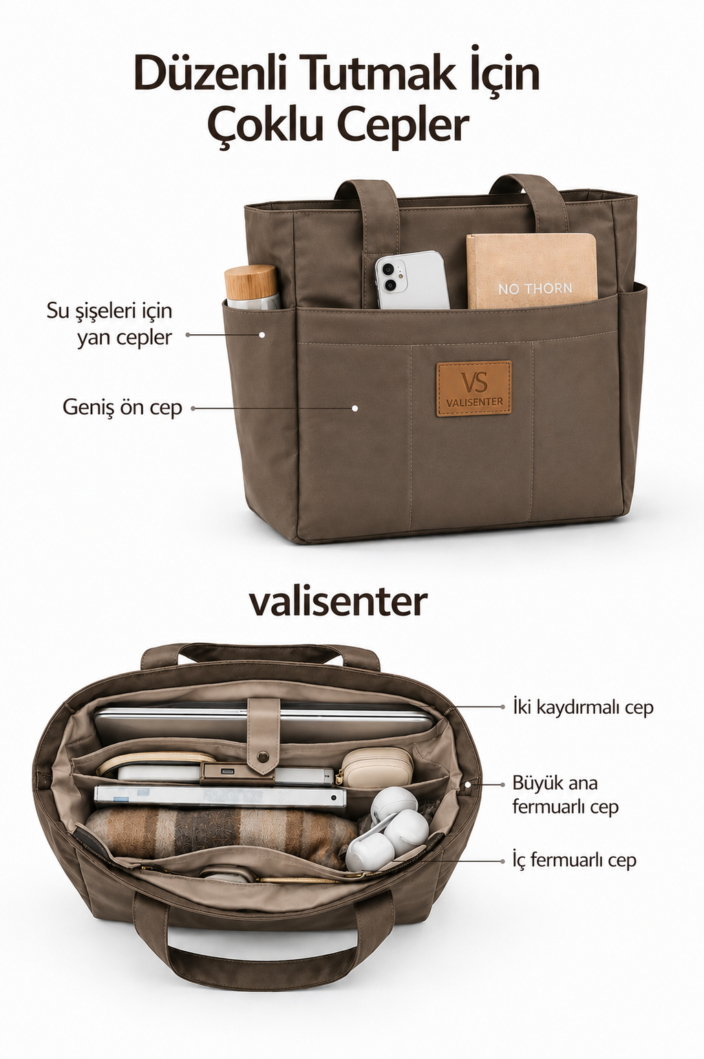 Valisenter Premium Tote Çanta