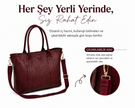 Premium Deri Tote Çanta - Valisenter™