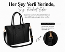 Premium Deri Tote Çanta - Valisenter™
